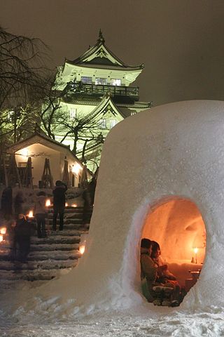 <span class="mw-page-title-main">Kamakura (snow dome)</span> Traditional festival in northern Japan
