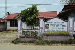 Kantor kepala desa Bukit Seloka