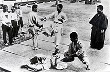   Karate in Naha before the war; (before 1946)