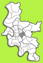 Location in the city area