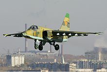 Su-25 de la force aérienne kazakh.