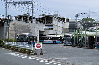 <span class="mw-page-title-main">YRP Nobi Station</span> Railway station in Yokosuka, Kanagawa Prefecture, Japan