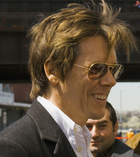 Kevin Bacon at the groundbreaking ceremony for the Highline, NYC, 2007