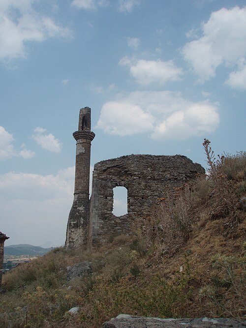 Ruins of an Ottoman mosque in Konitsa