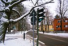 Friederickestraße Blick Süd vom Ortsrand aus