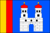 Vlajka obce Kravaře