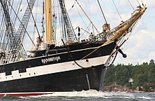 The tall ship Kruzenshtern Kruzenshterns for.jpg