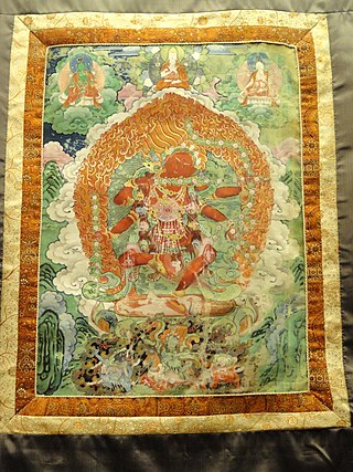 <span class="mw-page-title-main">Kurukullā</span> Female deity in Tibetan Buddhism
