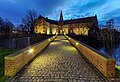 Juni 2015: Burg Lüdinghausen zur Blauen Stunde