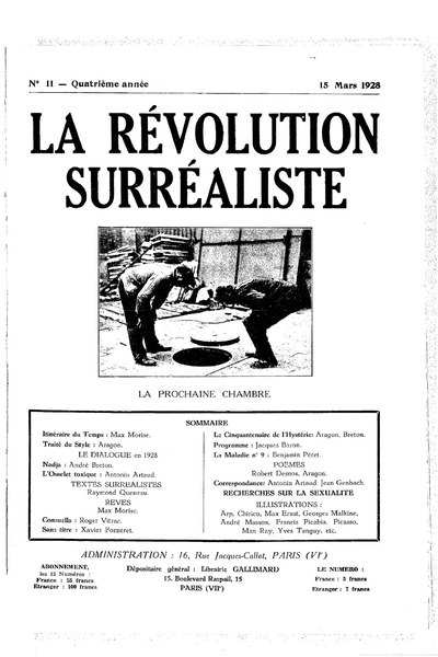 File:La Révolution surréaliste, n11, 1928.djvu