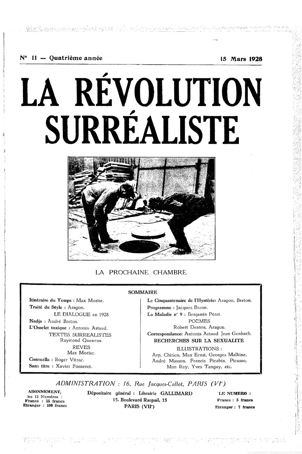File:La Révolution surréaliste, n11, 1928.djvu - Wikimedia Commons
