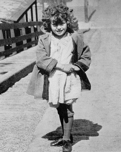 Turner at the age of five in Wallace, Idaho