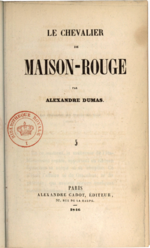 Vignette pour Le Chevalier de Maison-Rouge