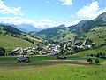 Le hameau du Chinaillon dans l'ascension par le versant sud.