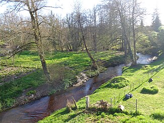 The river at Cabanac-et-Villagrains