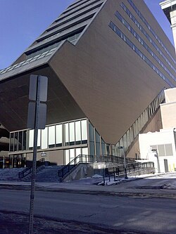 The former home of the LRDC was a Harrison & Abramovitz designed building. Learning Research and Development Center, Pitt.jpg