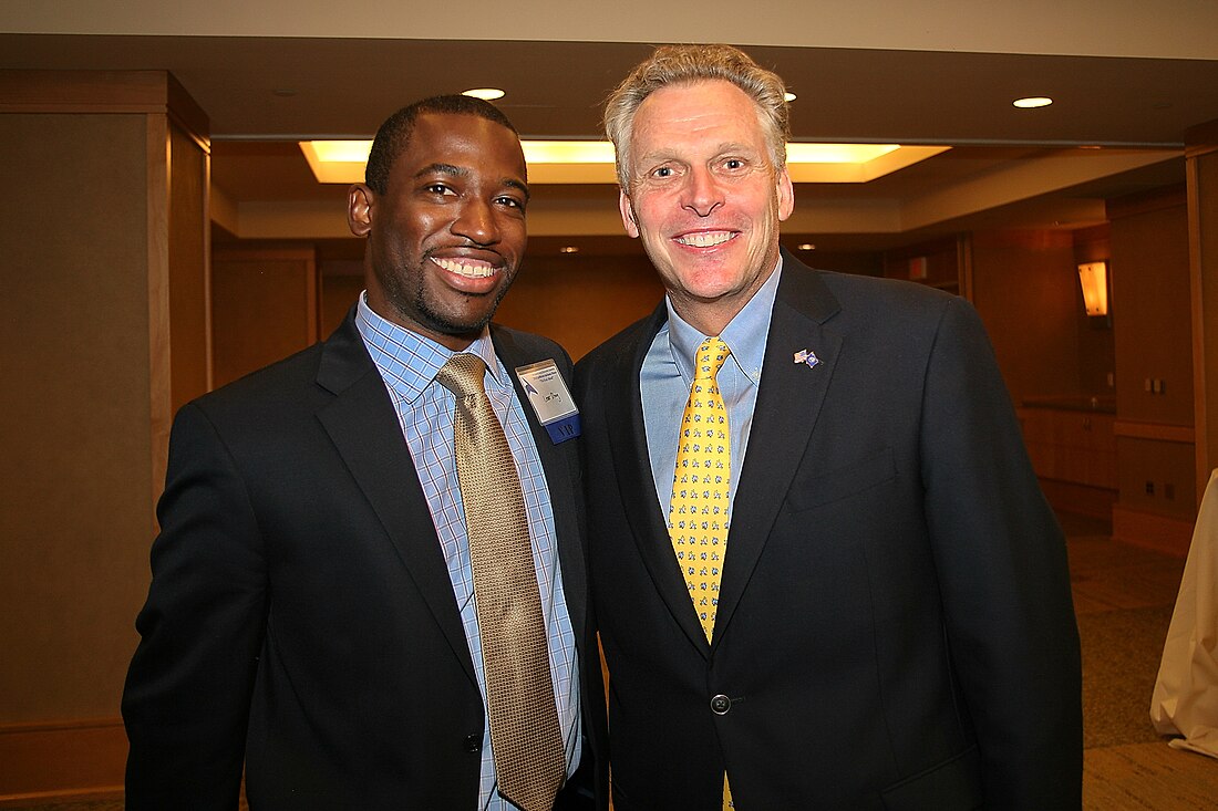 File:Levar Stoney & Terry McAuliffe former DNC chair.jpg