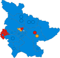 2019 results map