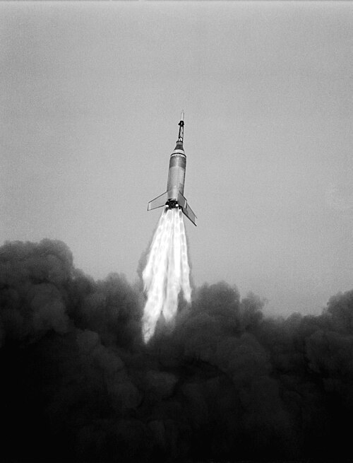 Image: Little Joe 6 launch 10 4 1959 from Wallops Is. Virginia