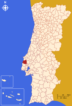Localização de Torres Vedras