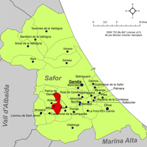 Localització d'Alfauir respecte de la Safor.png