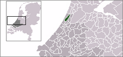 Location of Noordwijkerhout