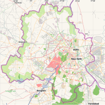 Location map India Delhi EN.svg