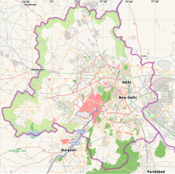 Location map India Delhi EN.svg