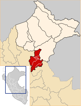 Location of the province Ucayali in Loreto.svg