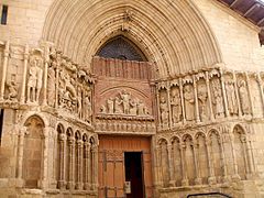 Portal of Church of San Bartolomé (Logroño)