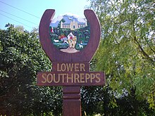 Lower Southrepps Village sign
