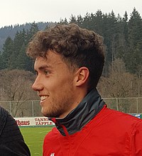 Luca Waldschmidt efter SC Freiburg-utbildningen den 4 januari 2019
