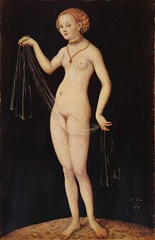 Vénus (1532), musée Städel, Francfort-sur-le-Main.