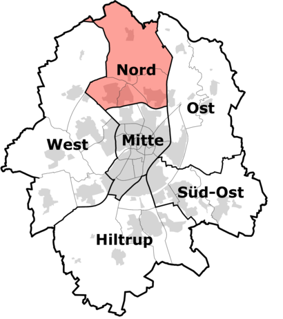 So kommt man zu Münster-Nord mit den Öffentlichen - Mehr zum Ort Hier