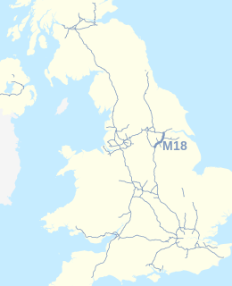 Autoroute M18 (Grande-Bretagne) map.svg