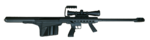 Barret M82A2 med bullpupkonfiguration.