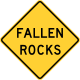 Fallen rocks
