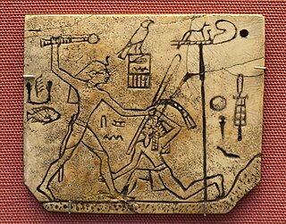 <span class="mw-page-title-main">Den (pharaoh)</span> Horus name of an early Egyptian king