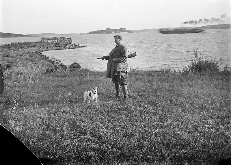 File:Maleren Karl Dørnberger på jakt.jpg