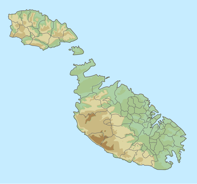 File:Malta relief location map source.svg