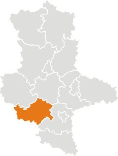 Mansfeld-Südharz District in Saxony-Anhalt, Germany