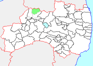 熱塩加納村の県内位置図
