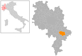 Lage von Nizza Monferrato