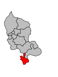 Cantone di Beaucourt – Mappa