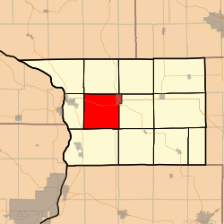 Map highlighting Mount Carroll Township, Carroll County, Illinois.svg