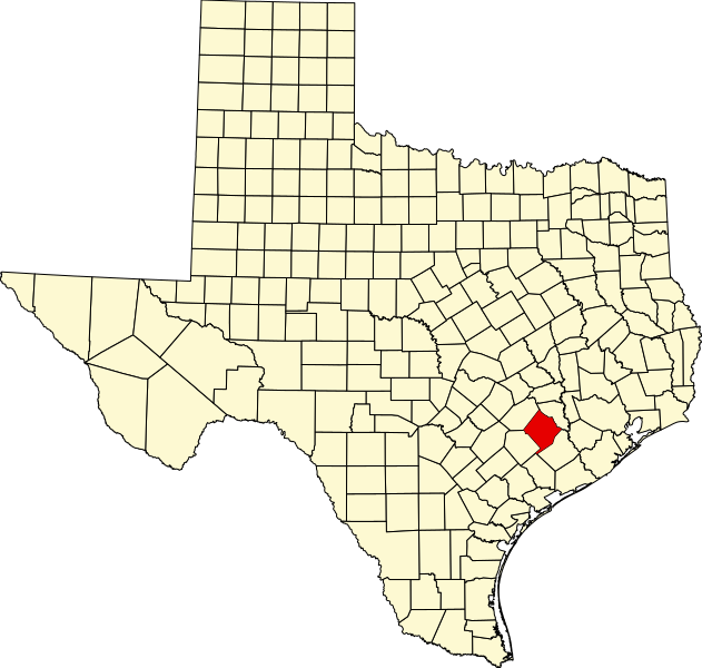 File:Map of Texas highlighting Colorado County.svg