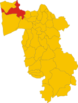 San Giuliano Terme komün haritası (Pisa ili, Toskana bölgesi, İtalya).svg