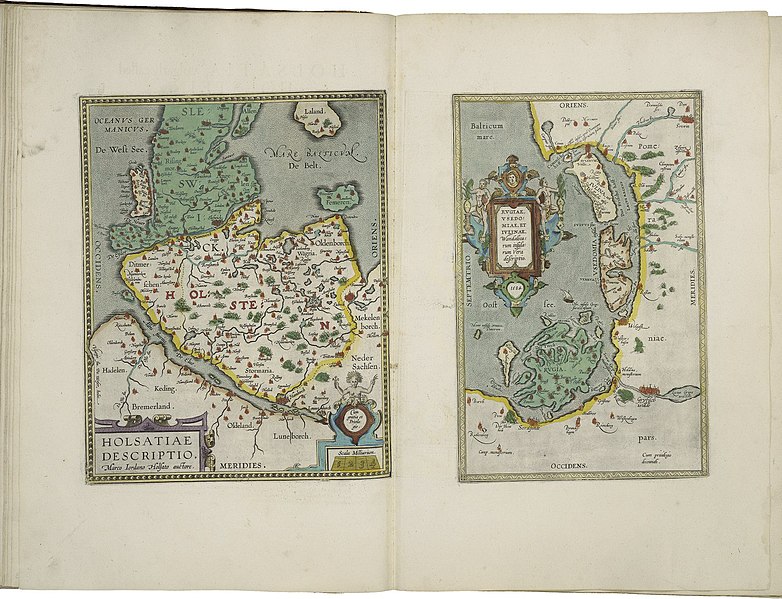 File:Maps of Holstein and of Rügen Island, Usedom Island, and Wolin Island in Pomerania by Abraham Ortelius.jpeg