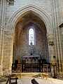 Croisillon nord, vue dans la chapelle.