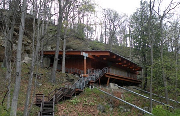 Meadowcroft Rockshelter in Jefferson Township, Pennsylvania, U.S.